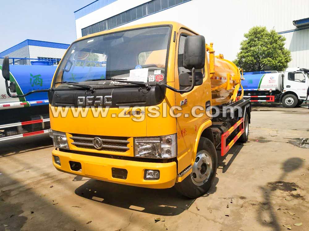 湖北程力東風小多利卡吸污車（國五）
