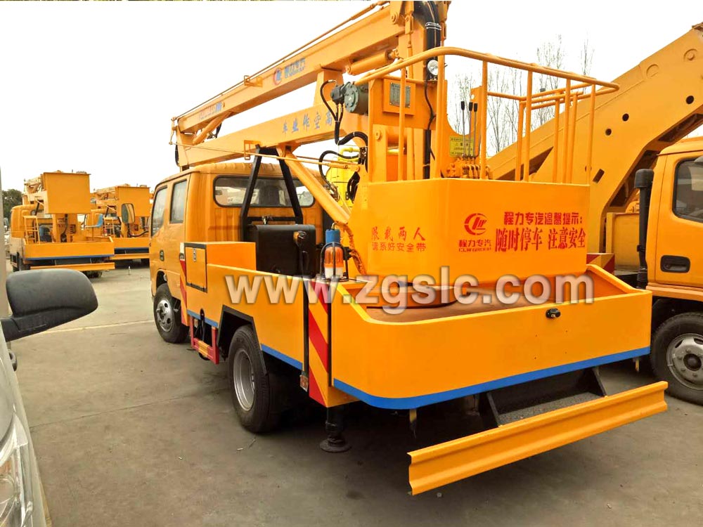 東風凱普特高空作業(yè)車（雙排）國五