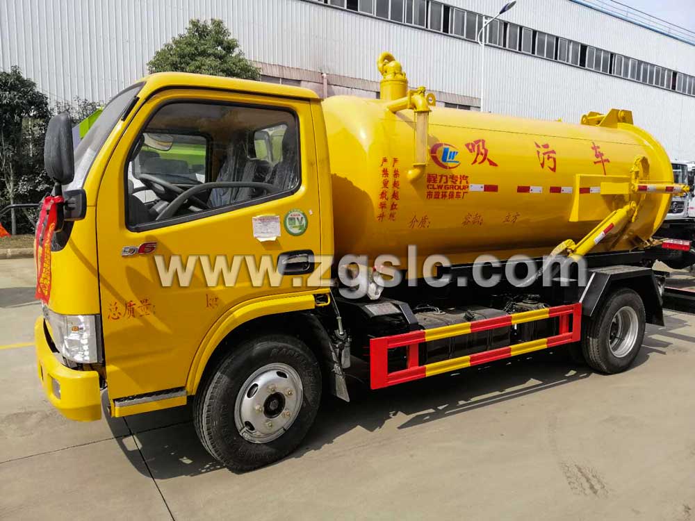 湖北程力東風小多利卡吸污車（國五）