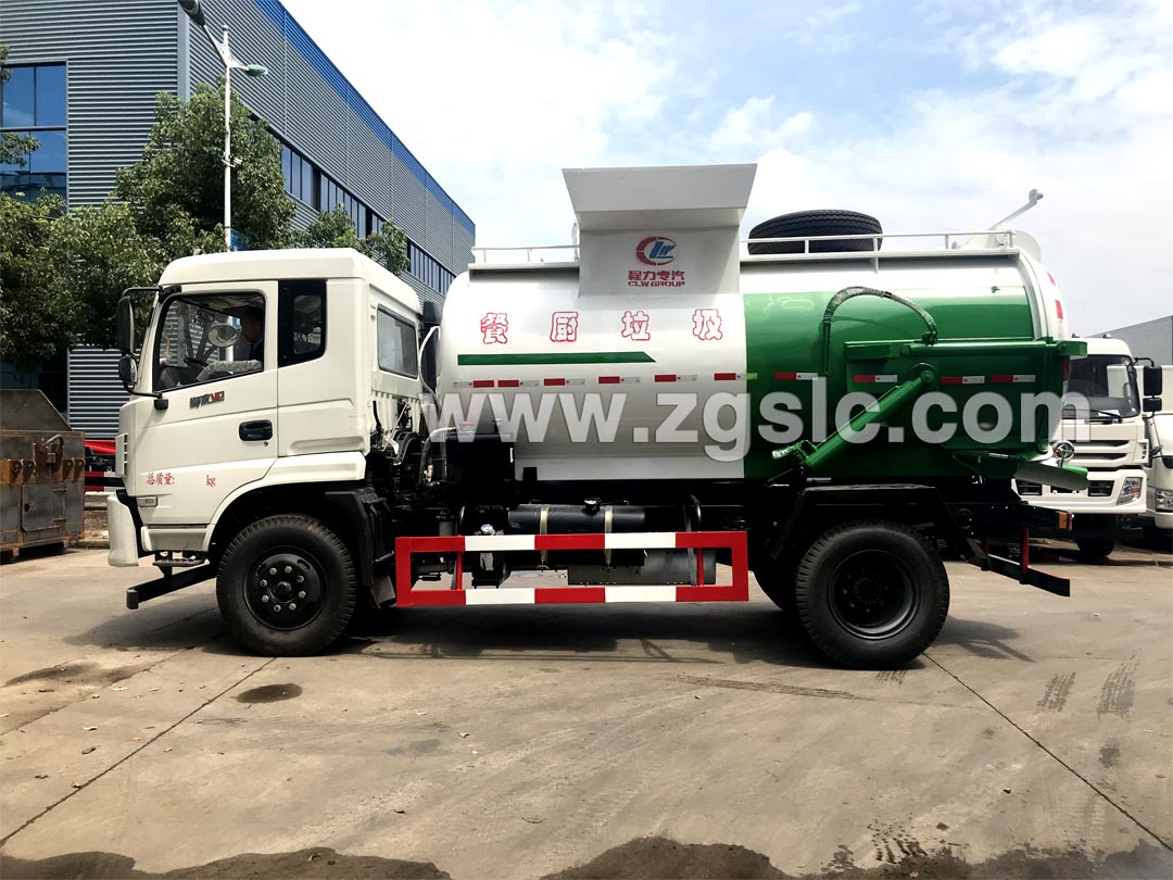 東風145餐廚垃圾車_餐廚垃圾車圖片大全