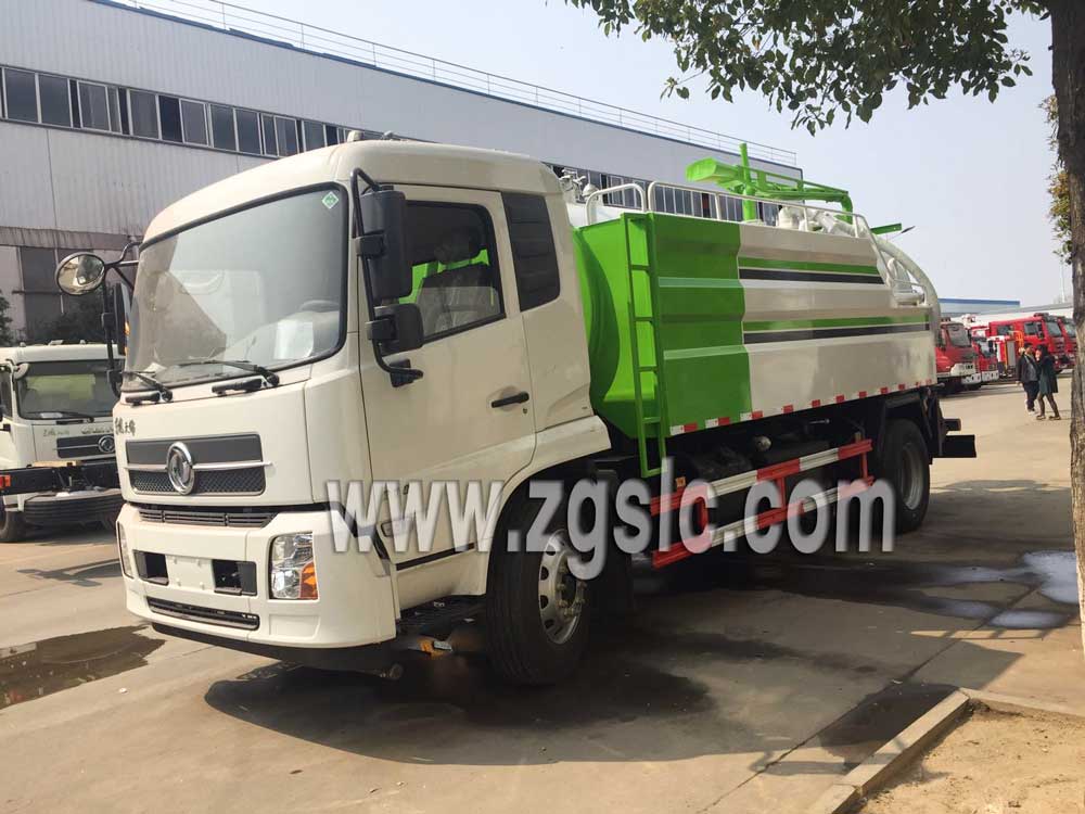 湖北程力東風天錦清洗吸污車（國五）