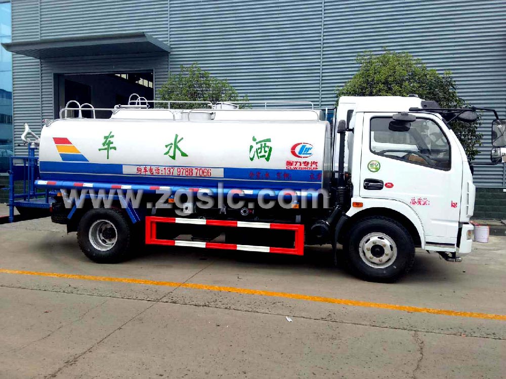 程力東風大多利卡8.5方灑水車黃牌（國五）