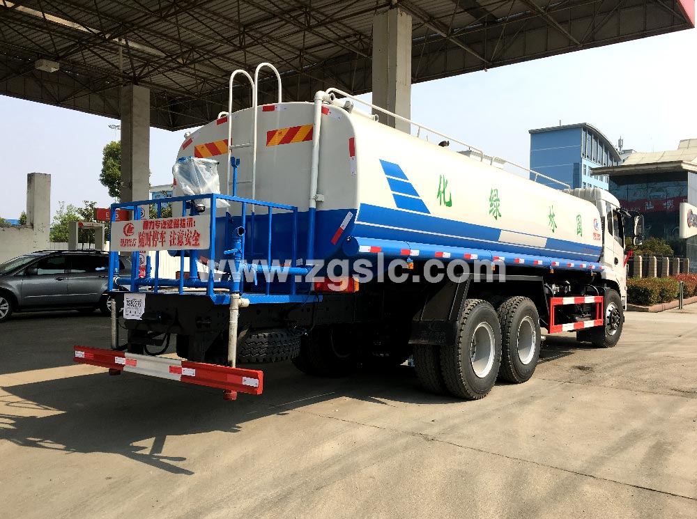 程力東風(fēng)后雙橋22噸灑水車黃牌（國五）