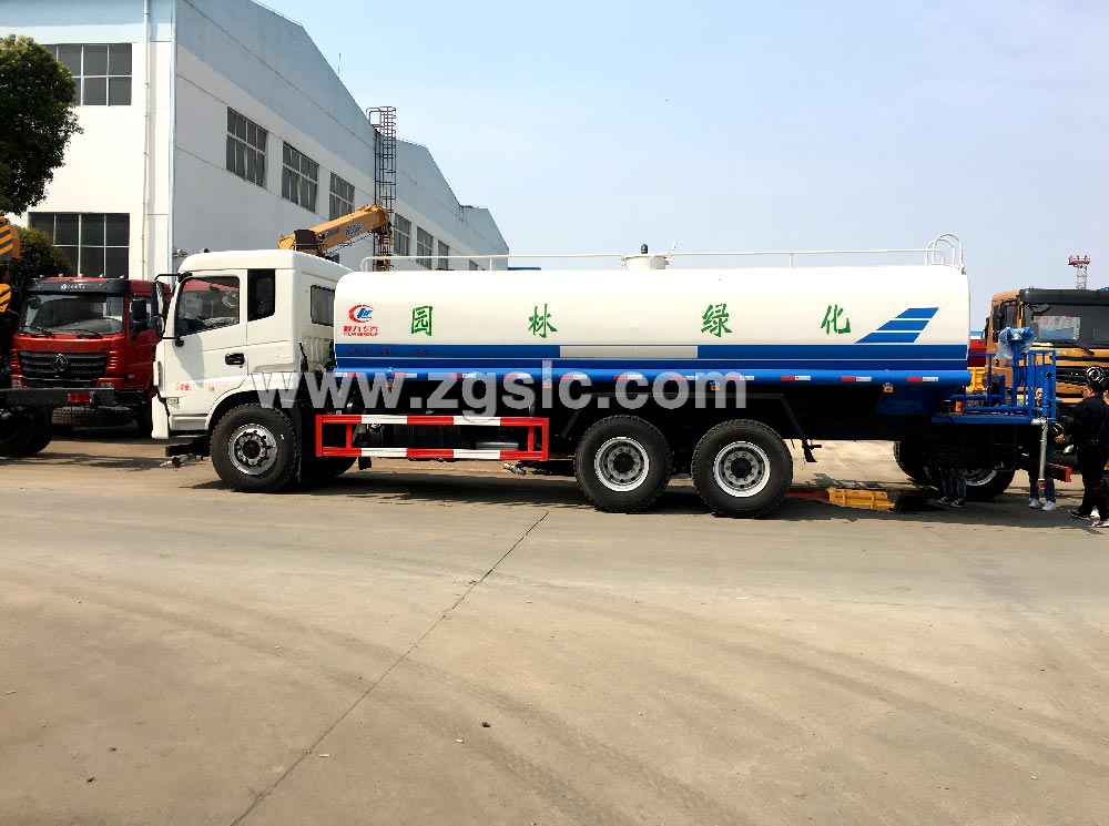 程力東風(fēng)后雙橋22噸灑水車黃牌（國五）