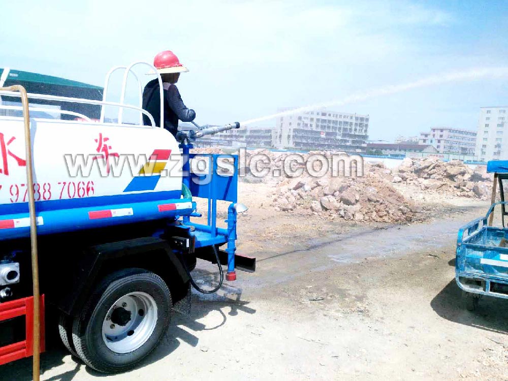 程力2.5方藍牌福田小卡之星灑水車（國五）