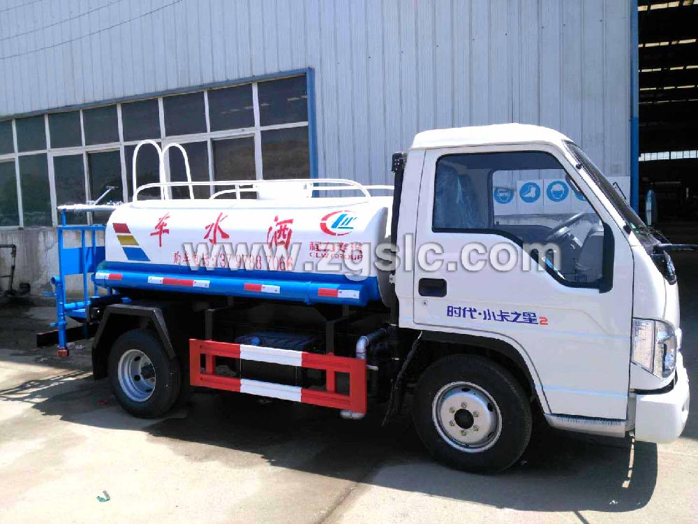 程力2.5方藍牌福田小卡之星灑水車（國五）