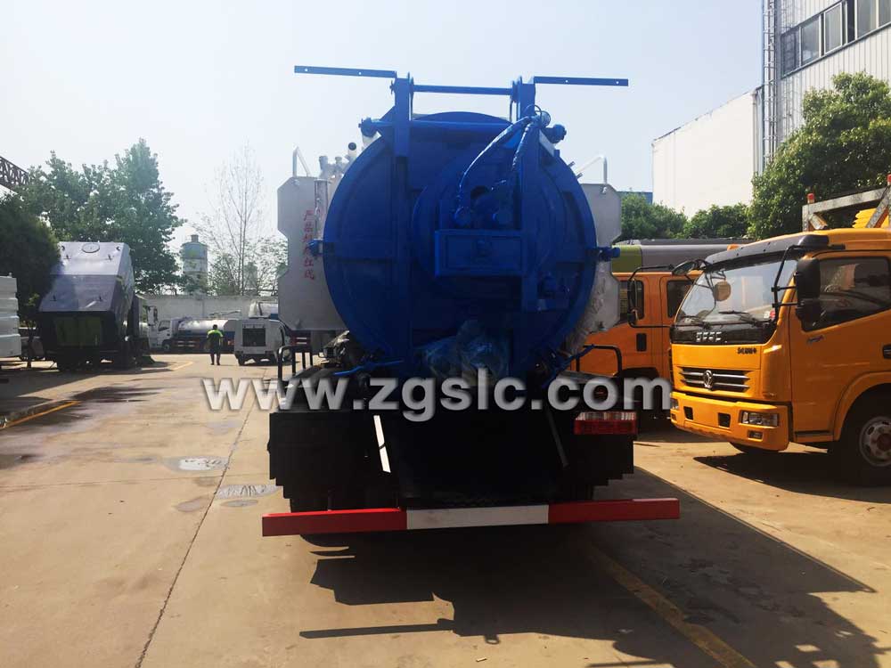 湖北程力東風(fēng)福瑞卡清洗吸污車（國五）