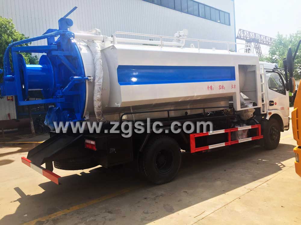 湖北程力東風(fēng)福瑞卡清洗吸污車（國五）