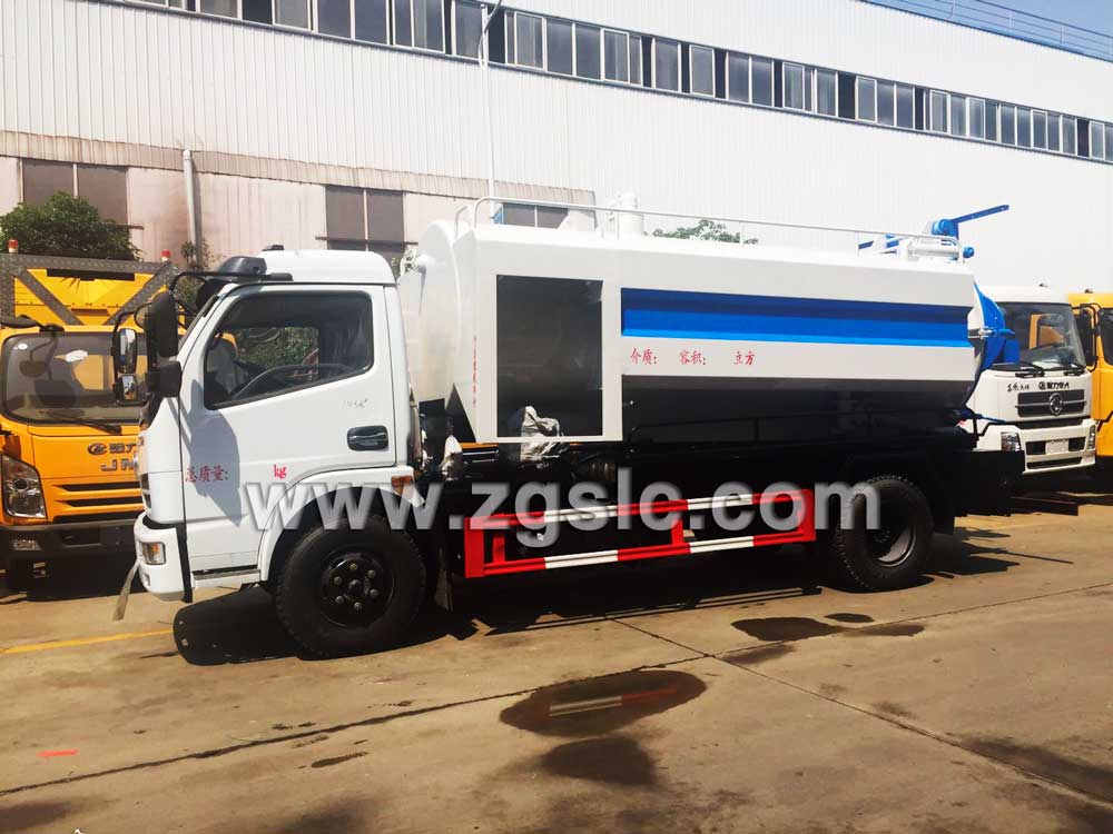 湖北程力東風(fēng)福瑞卡清洗吸污車（國五）