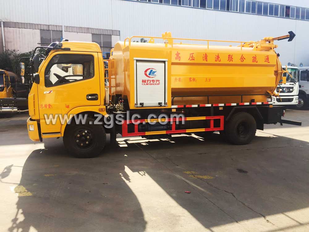 湖北程力東風大多利卡清洗吸污車（國五）