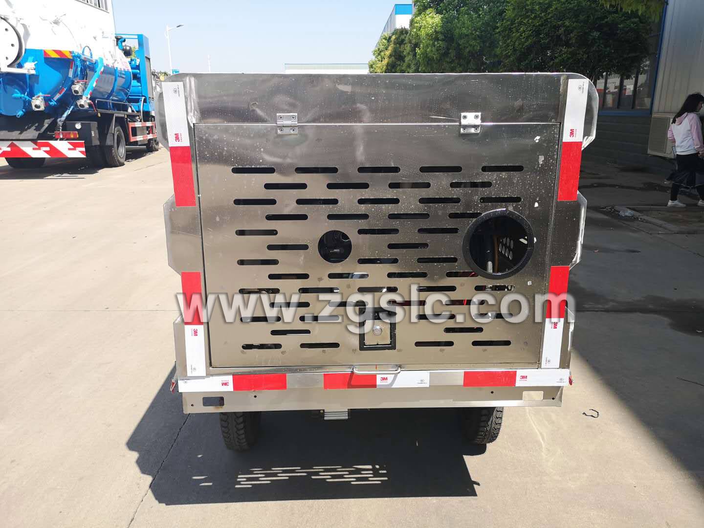 程力集團電動三輪高壓清洗車