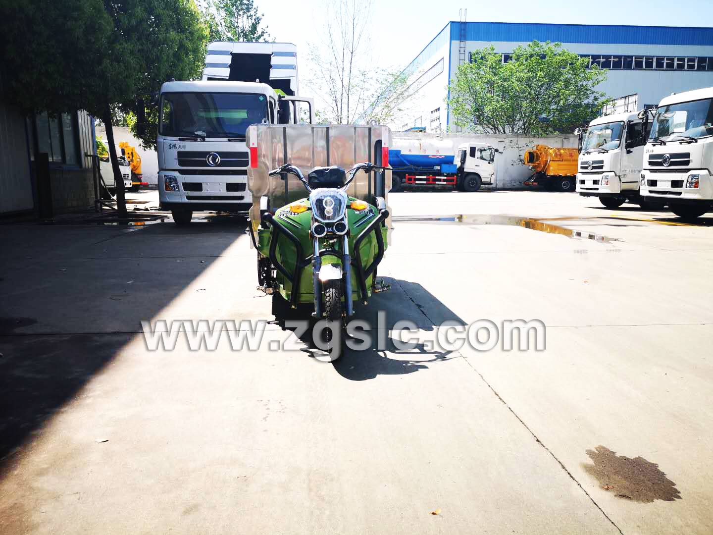 程力集團電動三輪高壓清洗車