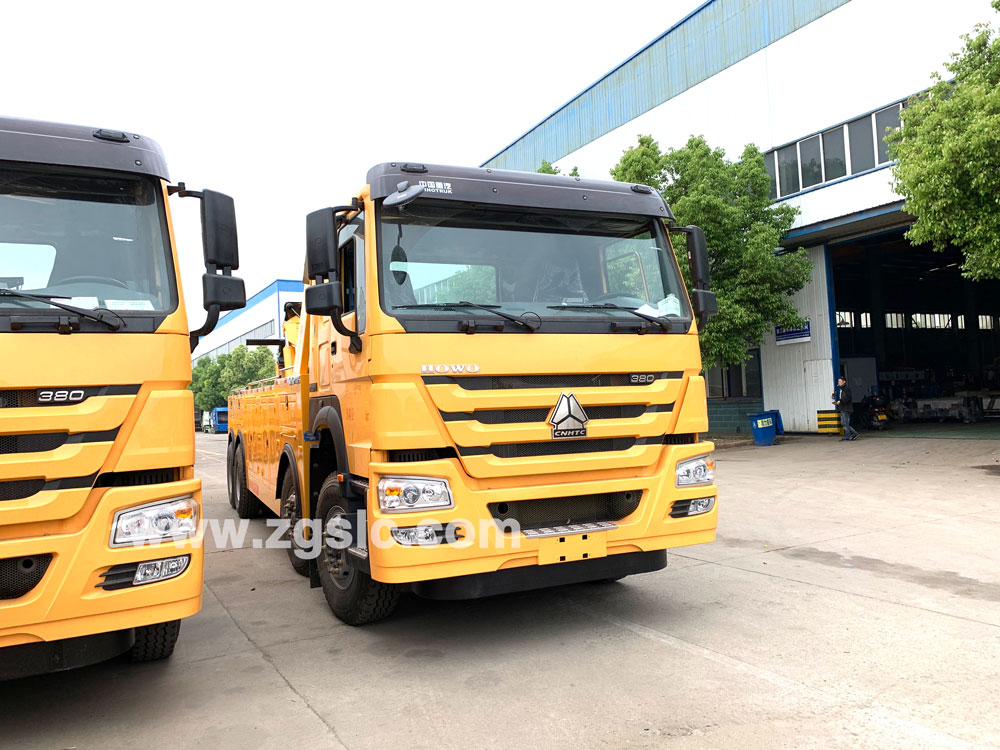 重汽前四后八拖吊聯(lián)體清障車（國五）