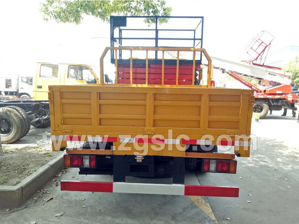 江鈴10米高空作業升降平臺車（國五）的質量