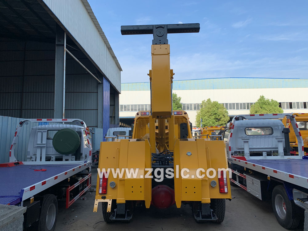 東風多利卡D9聯體一拖一清障車_東風多利卡D9聯體一拖一清障車多少錢