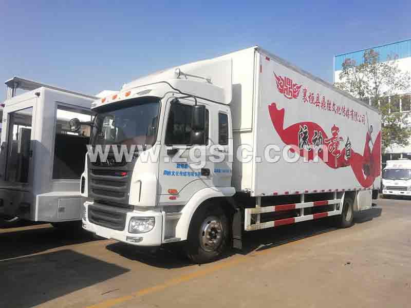 程力集團江淮格爾發流動舞臺車 程力集團江淮格爾發流動舞臺車