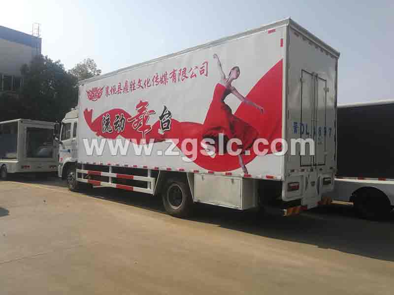 程力集團江淮格爾發流動舞臺車 程力集團江淮格爾發流動舞臺車