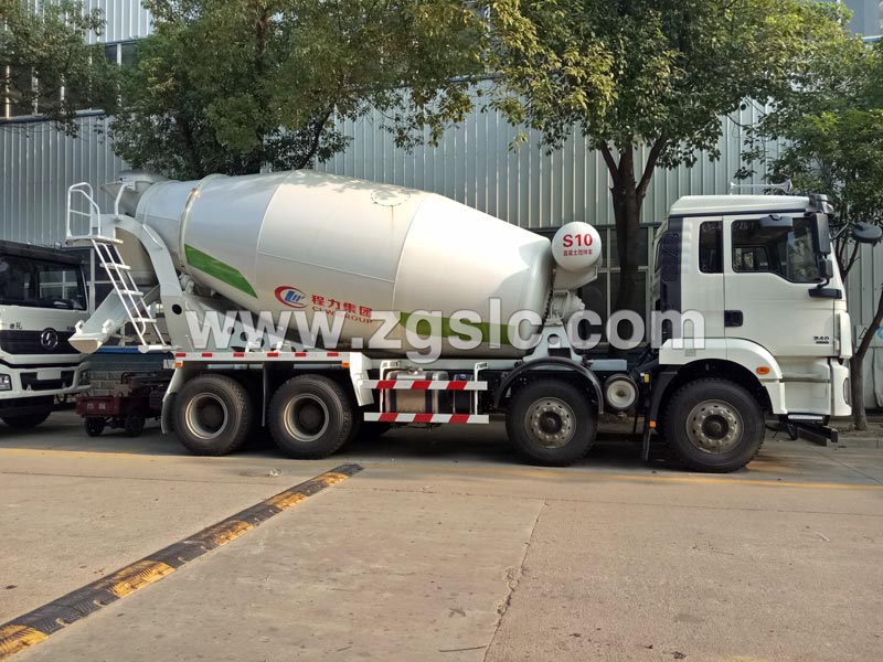 陜汽德龍混凝土攪拌運(yùn)輸車