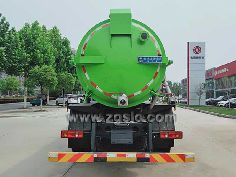 程力集團東風專底國六吸污車_東風專底吸污車是多少方的