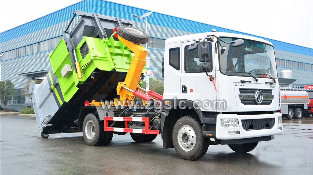 程力專用汽車股份有限公司東風(fēng)D9勾臂垃圾車價格