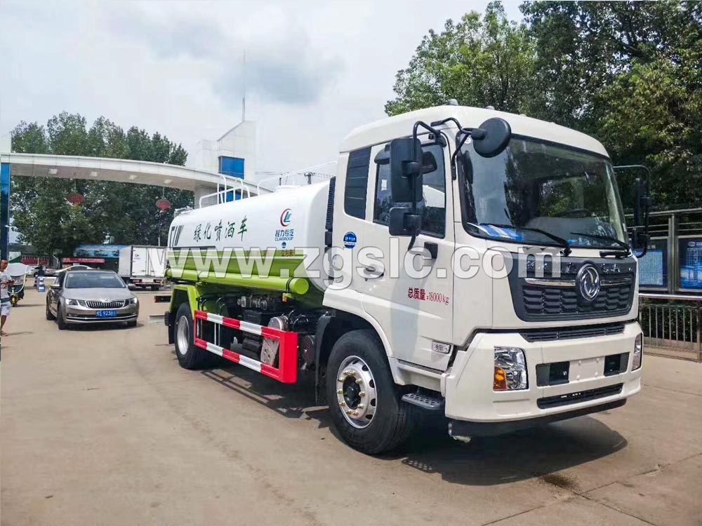 湖北程力集團國六14方東風天錦灑水車