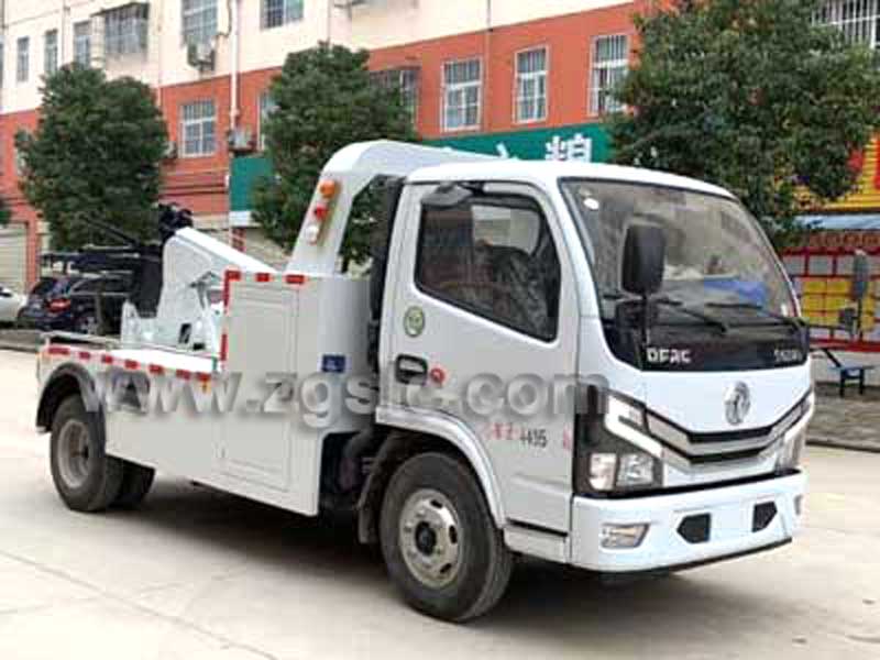 （國六）東風(fēng)小多利卡拖吊連體清障車