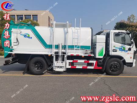 程力專(zhuān)汽推出新能源油電混合餐廚垃圾車(chē)，不受黃藍(lán)牌限制可隨意進(jìn)城