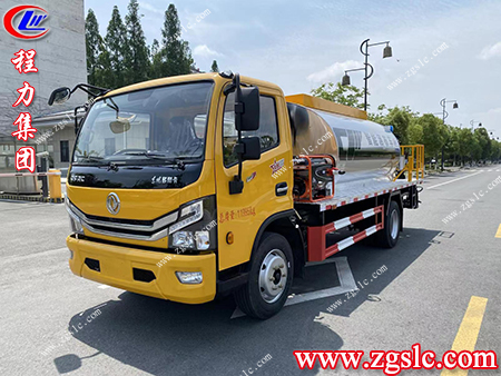 程力牌東風大多利卡瀝青灑布車注就好瀝青，好瀝青，鑄就好公路